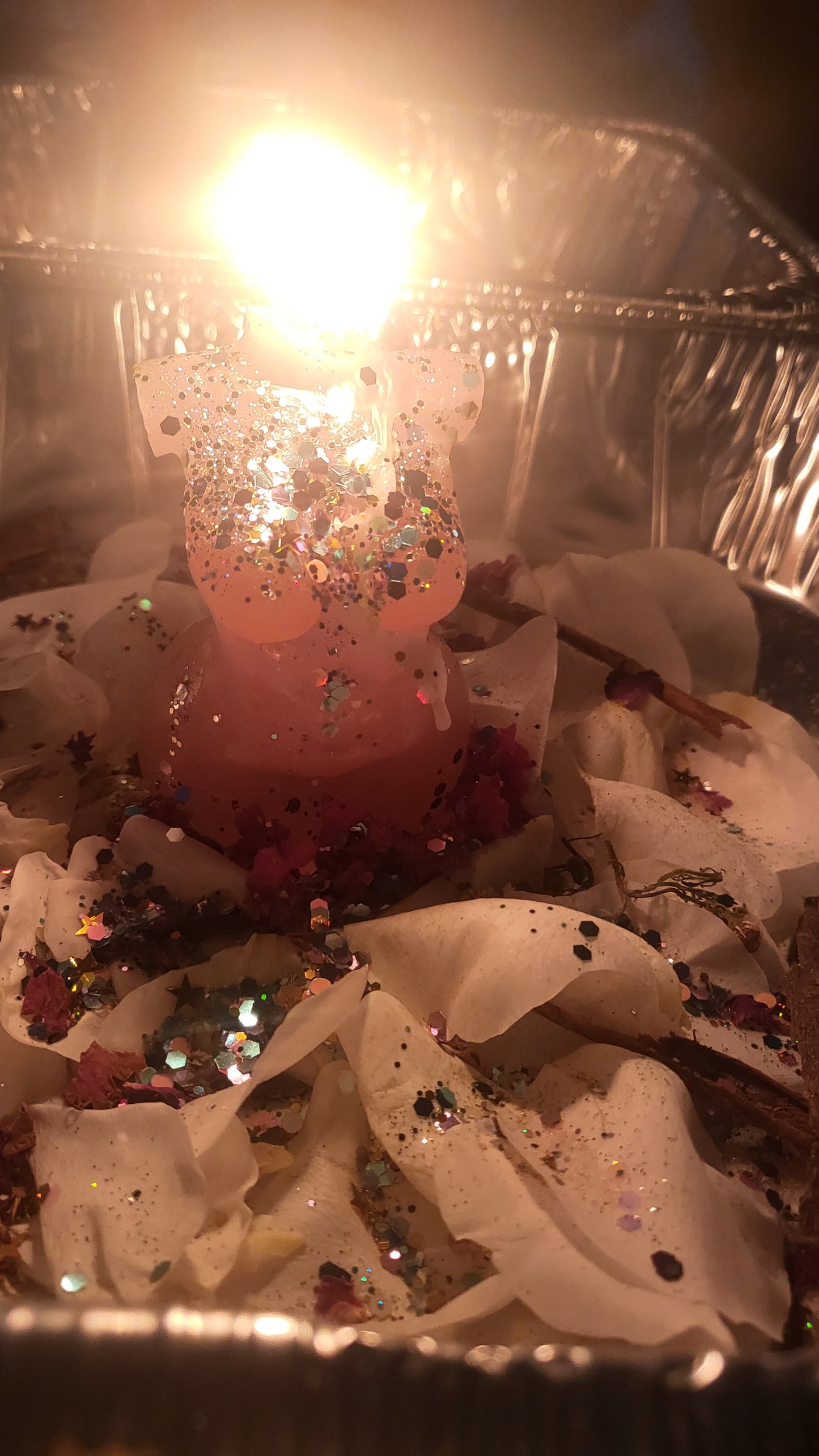 Weight loss candle